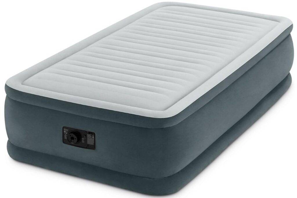 Intex Comfort Plush Elevated Dura-Beam Airbed with Built-in Electric Pump