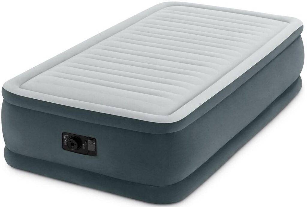 Intex Comfort Plush Elevated Dura-Beam Airbed with Built-in Electric Pump