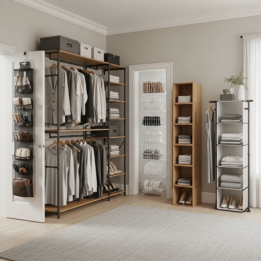 Best Closet Systems for Renters No Drilling Needed