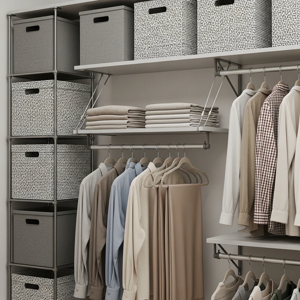 How to Maximize Your Closet Space Without Drilling