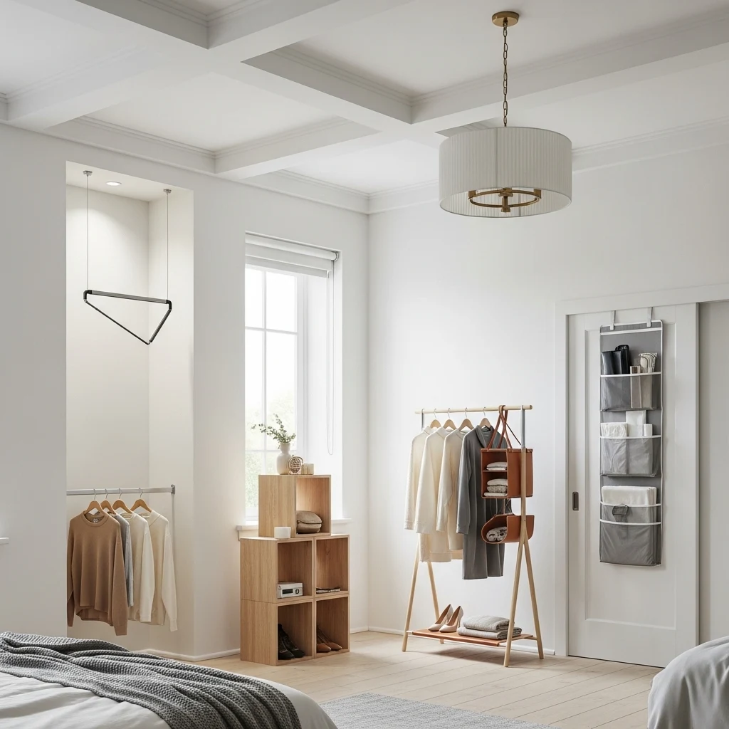 Types of No-Drill Closet Systems You Can Use