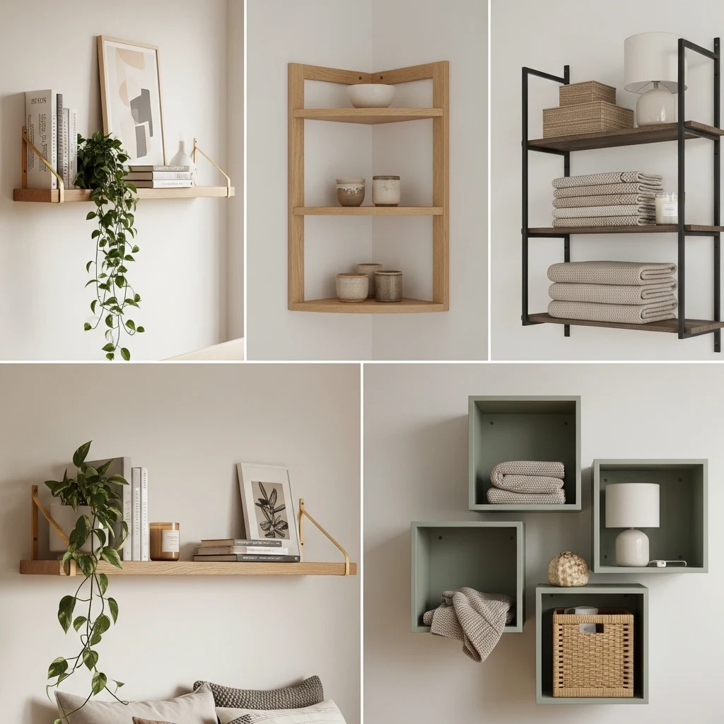 Types of Wall Mounted Shelves You Should Consider