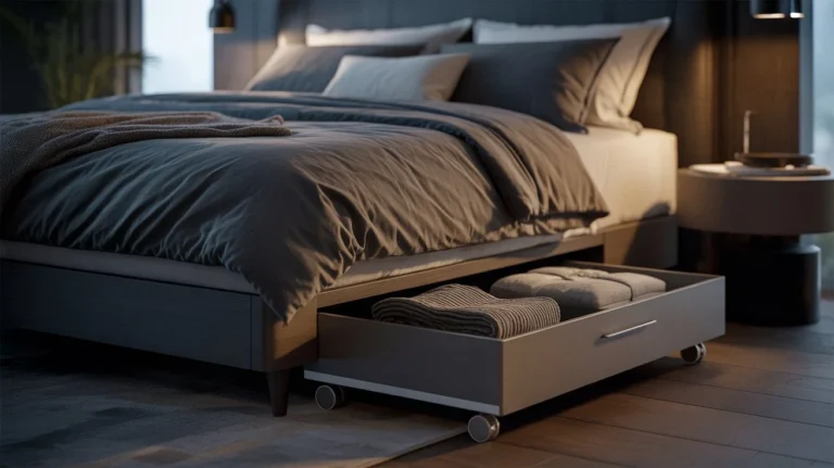 Under Bed Storage Containers with Wheels for Easy Organization