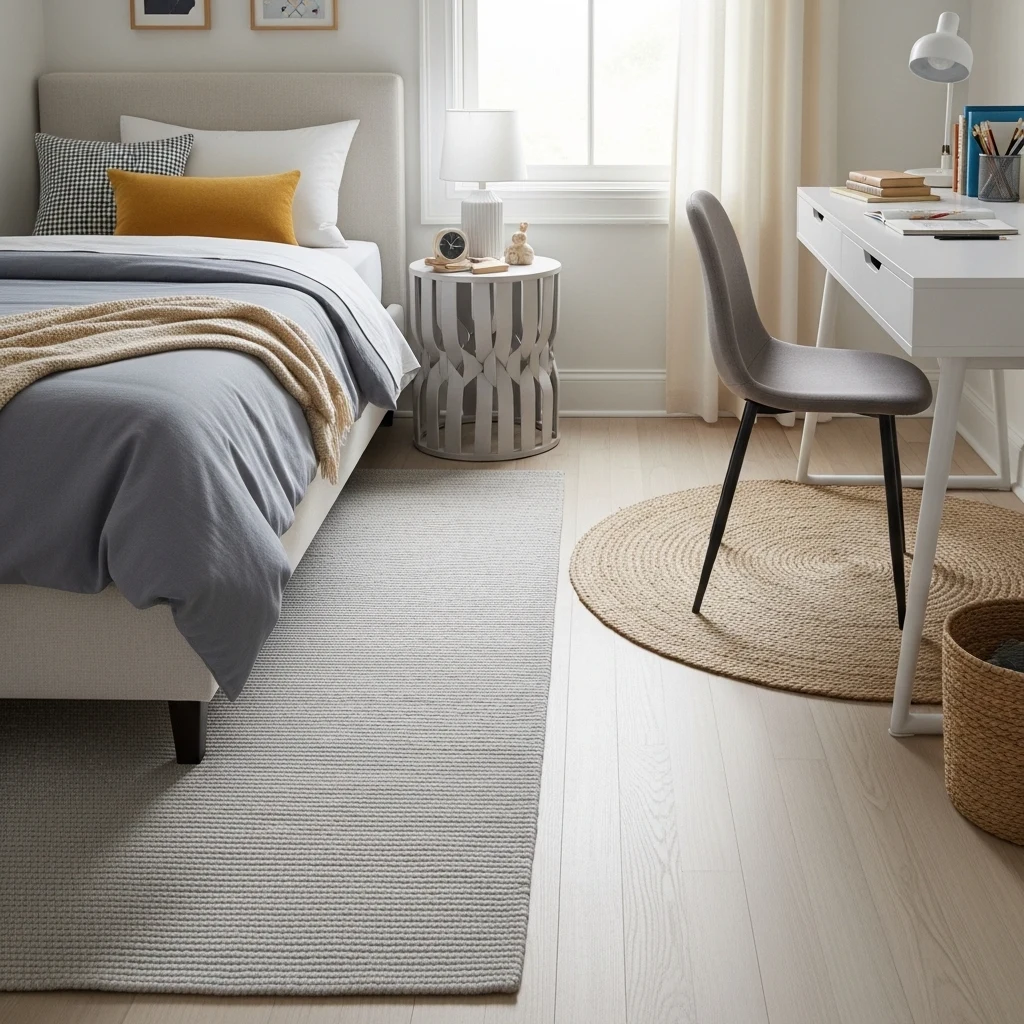 Use Rugs to Define Space