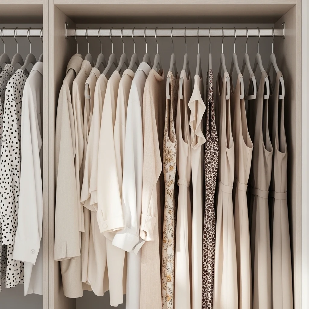 Use Slim Hangers to Create Instant Space