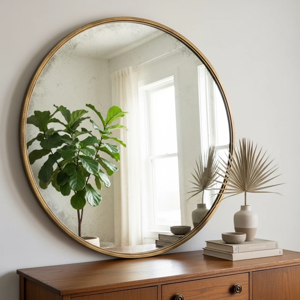 Vintage Mirrors That Reflect Light and Style