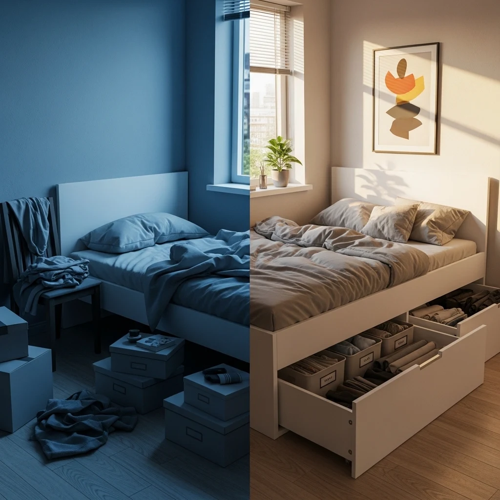 Why Platform Beds with Storage Drawers Make So Much Sense