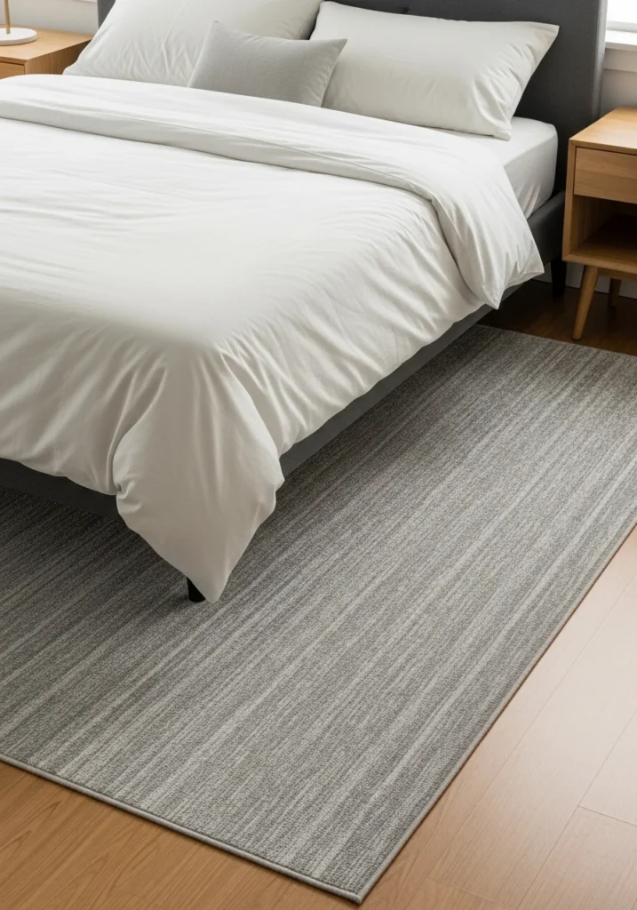 8×10 Rug – Solid Runner‑Up