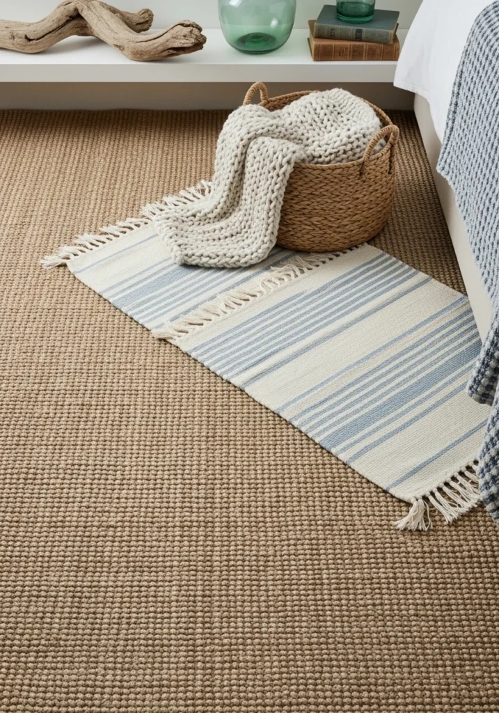 Add Texture With Rugs, Throws, and Accessories