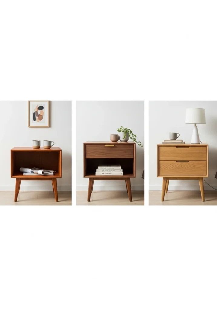 Choosing the Right Mid Century Modern Nightstand Set