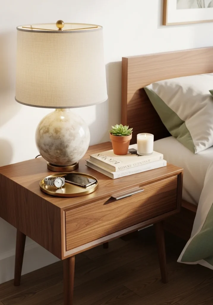 Styling Your Mid Century Modern Nightstand Set