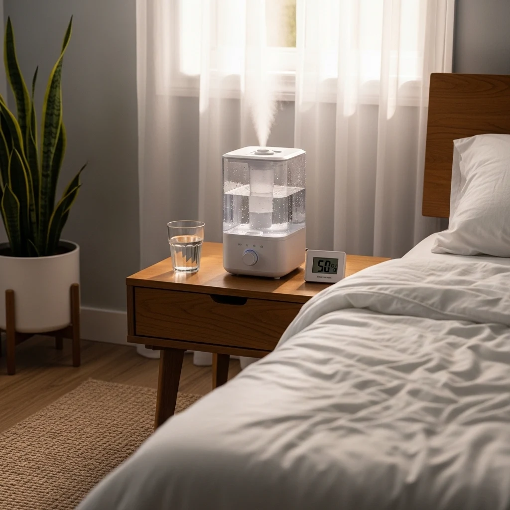 Use a Humidifier in Your Bedroom