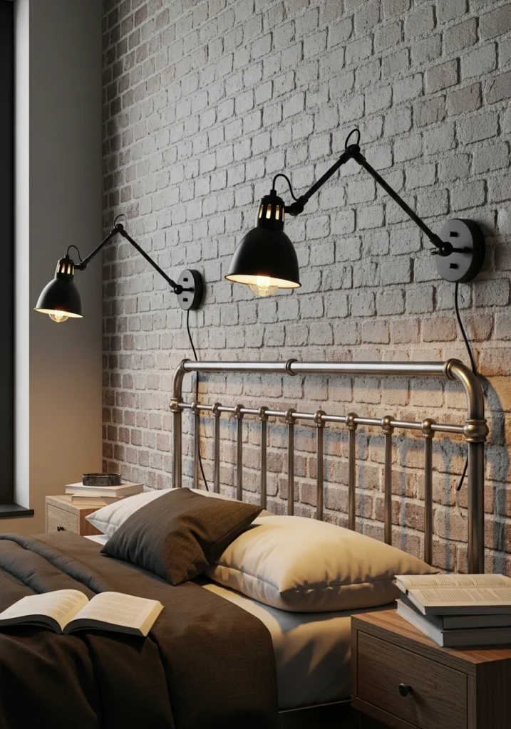 Wall Sconces: Industrial Style Meets Practical Elegance
