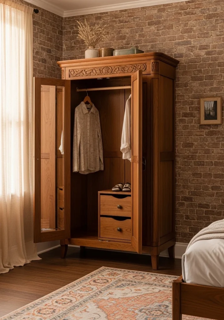 Armoire Advantages for Small Bedrooms