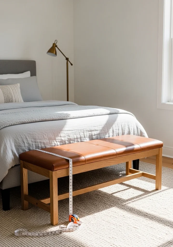 How to Choose the Right End of Bed Bench for Your Space