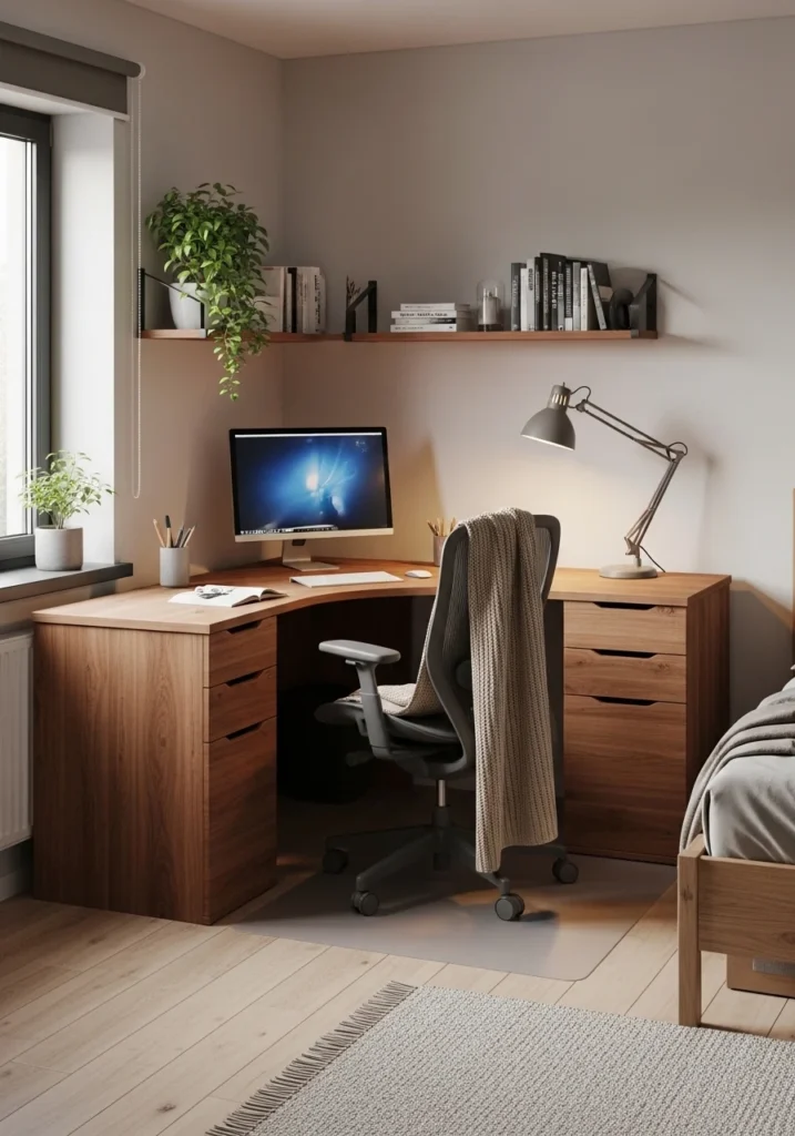 Putting Your Cozy Corner Desk Setup Together