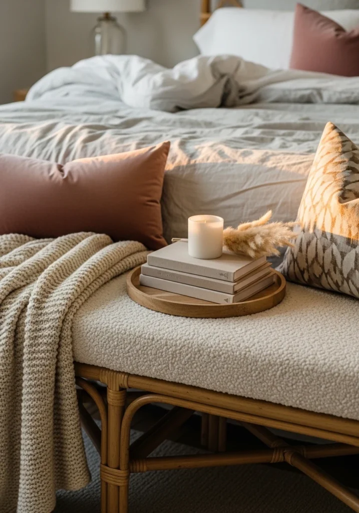 Styling Your End of Bed Bench Like a Pro