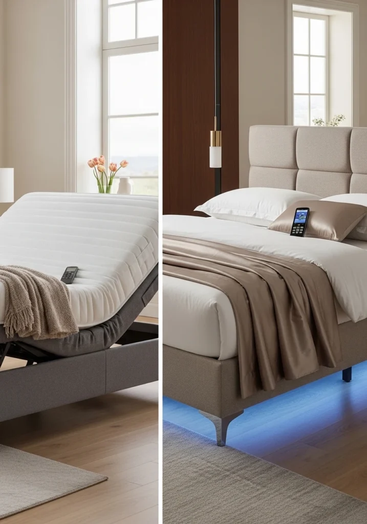 Top Considerations When Comparing Adjustable Massage Bed Frames