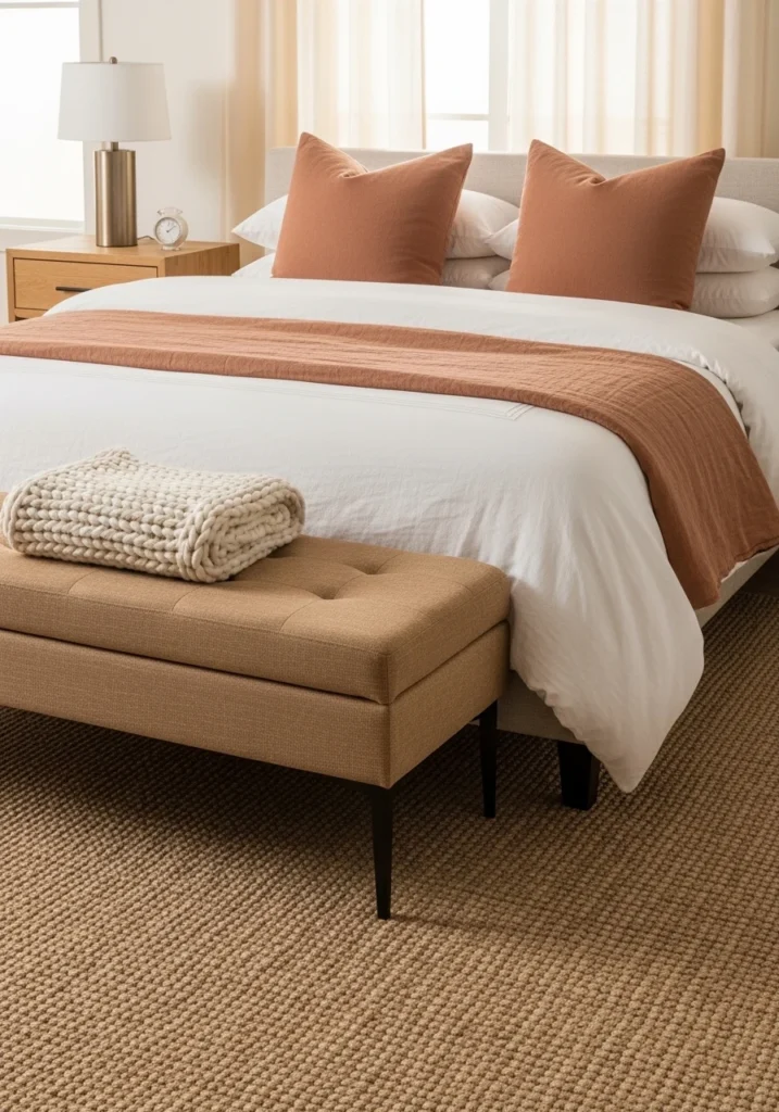 Why an End of Bed Bench Belongs in Your Bedroom