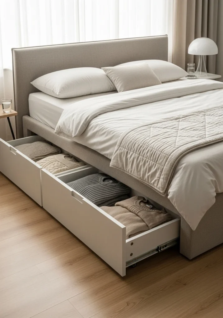 Beds With Built-In Storage: Stop Wasting the Space Under You