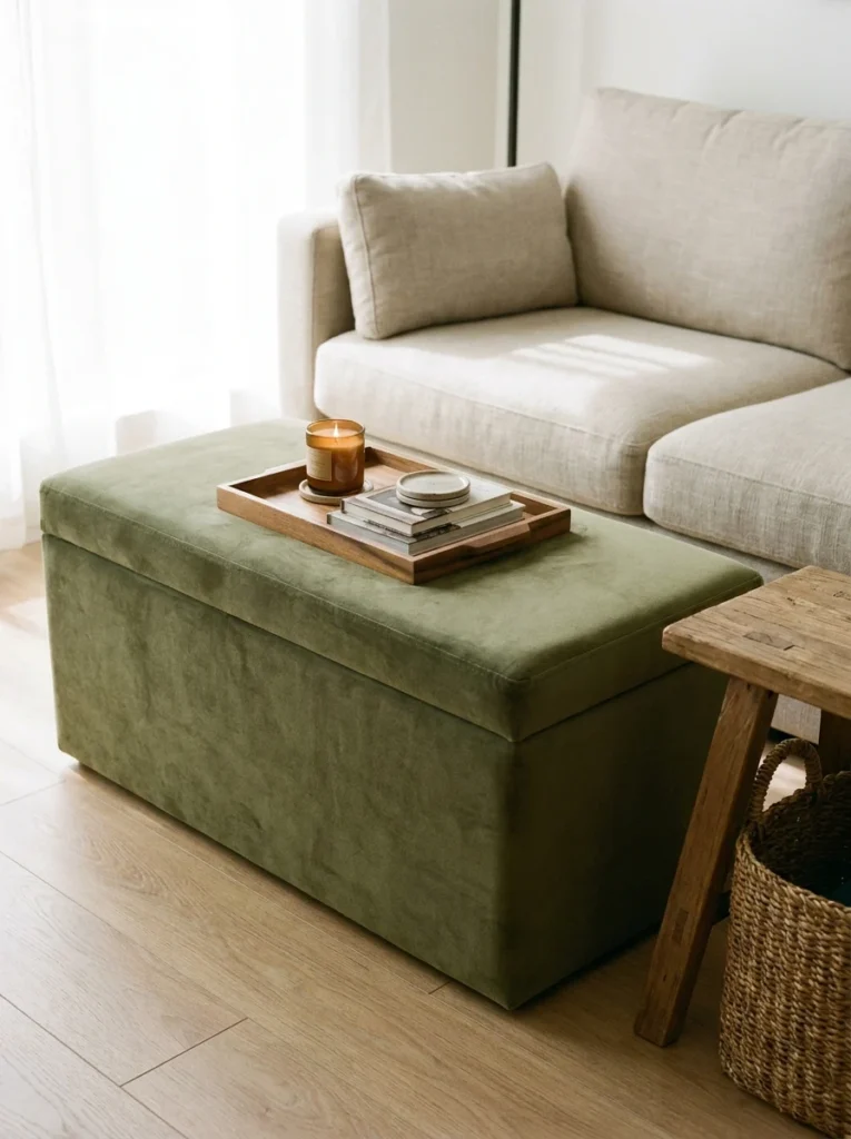 Storage Ottomans: Sitting, Storing, and Styling at the Same Time