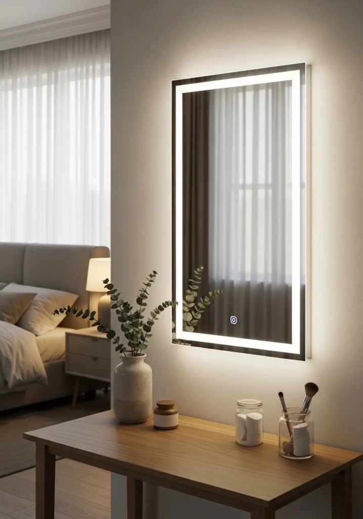 Why Your Bedroom Needs a Lighted Vanity Mirror