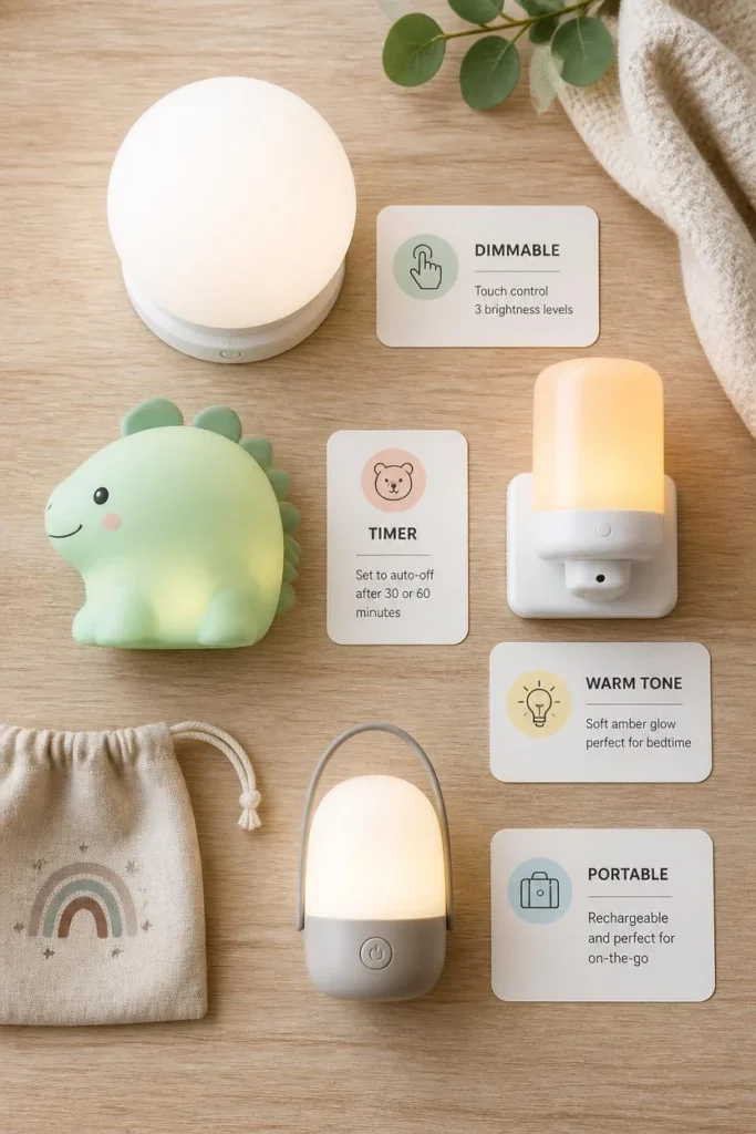 Features to Look for in a Night Light for Kids