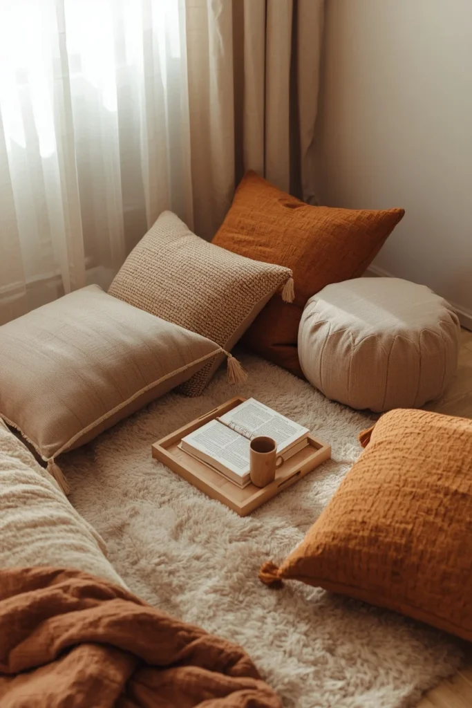 Floor Cushions and Poufs