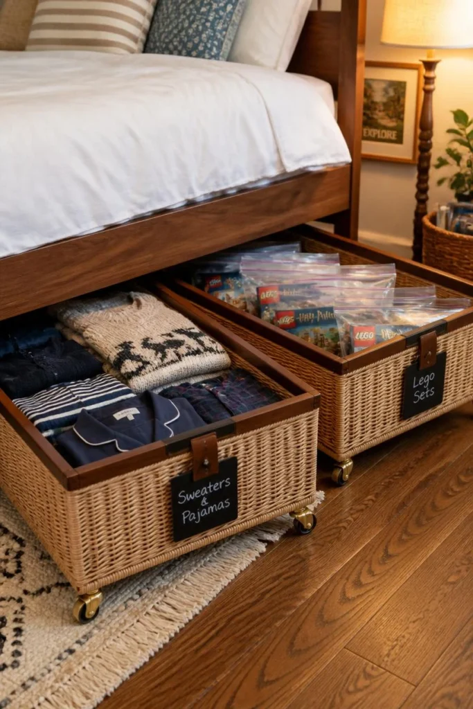 Get Creative With Under-Bed Storage