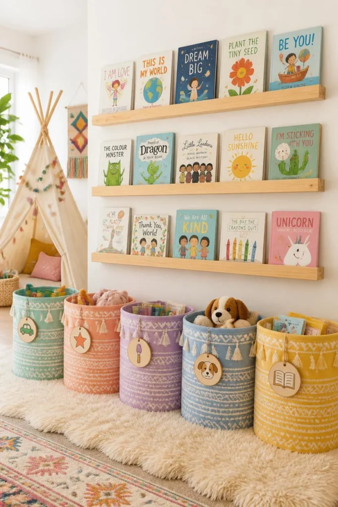 Make Storage Part of the Room’s Decor