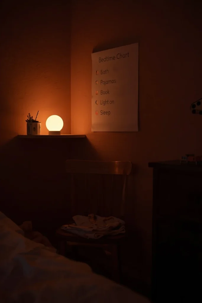 Making the Night Light Part of the Bedtime Routine